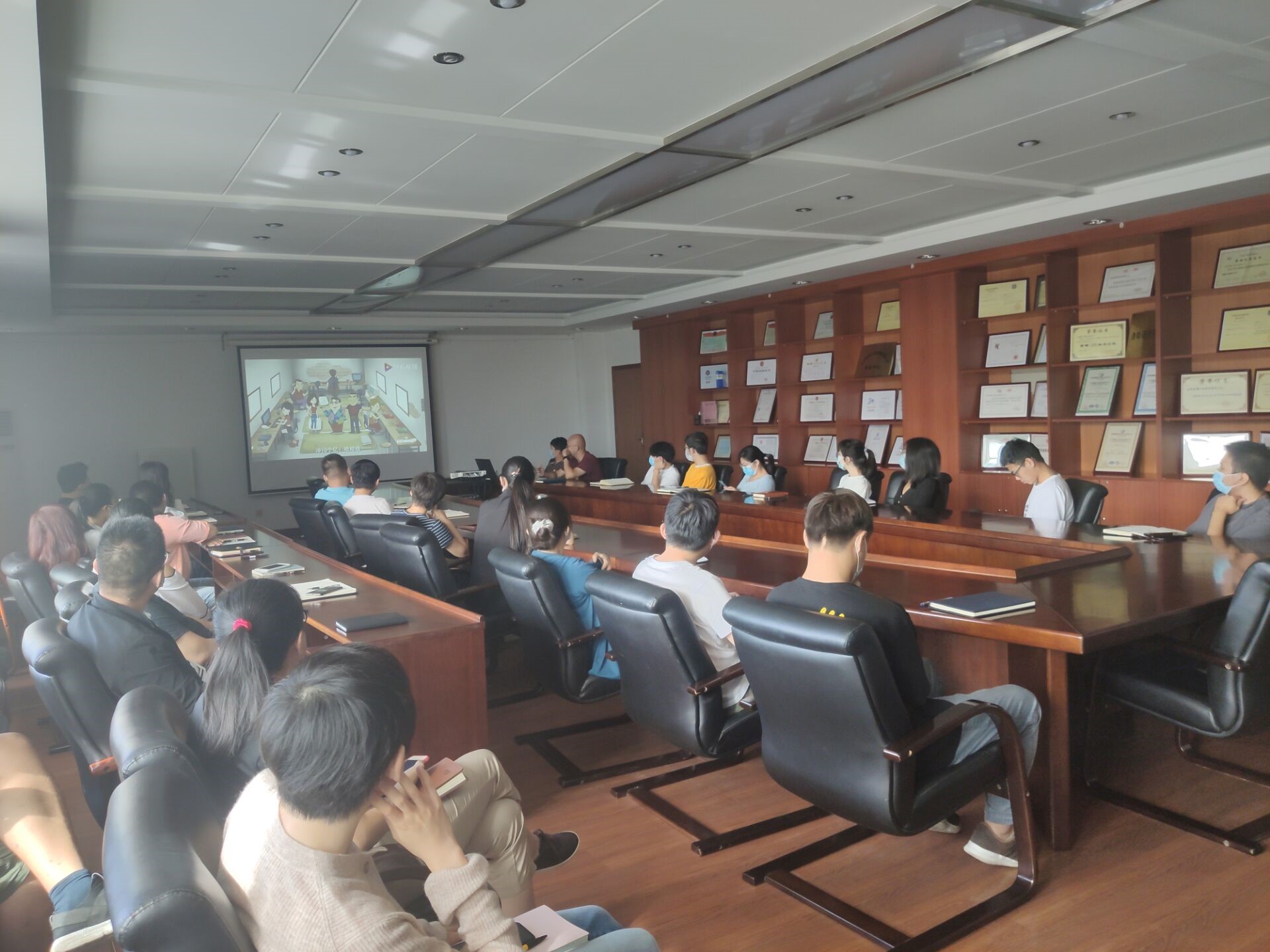 公司開展預防電信詐騙專題教育培訓